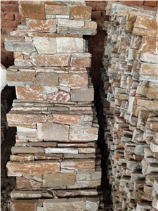 Rusty Slate Thin Culture Stone Panel Cladding Tile