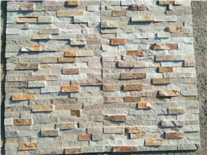 Rusty Slate Thin Culture Stone Panel Cladding Tile