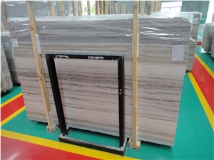 Chinese Crystal Wooden Marble Slabs & Tiles