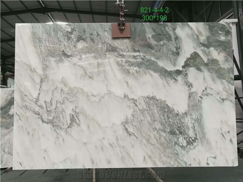 Good Quality Landscape Painting Marble Slabs