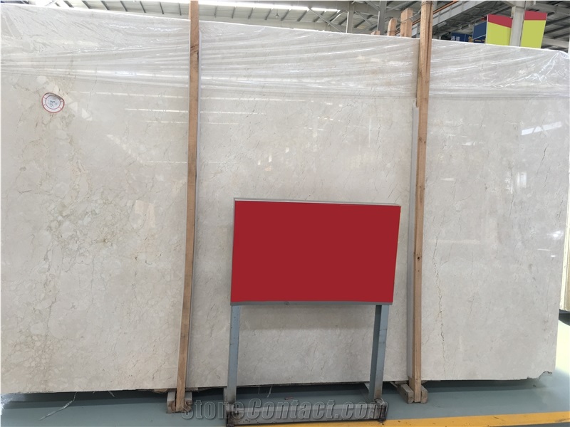 High Quality Crema Marfil Marble Slabs & Tiles For Flooring
