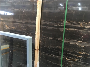 Nero Portoro Marble Slabs For Wall & Floor