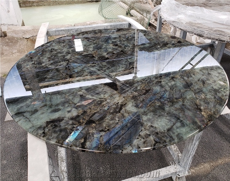 Wholesale Labradorite Lemurian Blue Granite Table