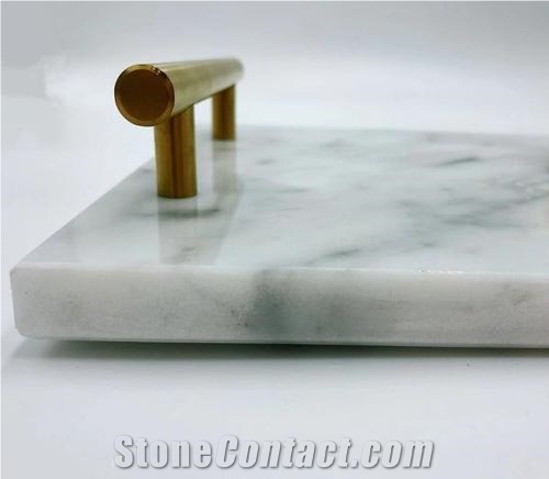 China Cheap Oriental White Marble Towel Soap Tray Hotel Project Design