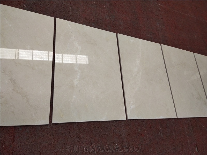 Aran White Beige Marble Floor Wall Tiles