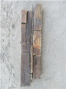 Rusty Slate Cement Back Stacked Stone Veneer