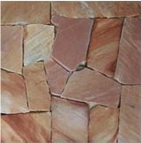 Coral Pink Quartzite Tiles - Pink Quartzite Floor Tiles