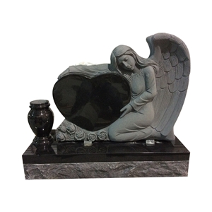 Black American Style Granite Cemetery Monuments