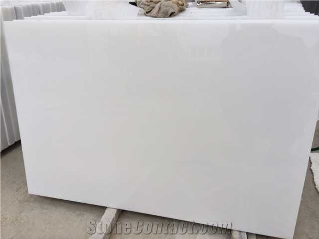 Alabaster China White Marble Slabs Tiles