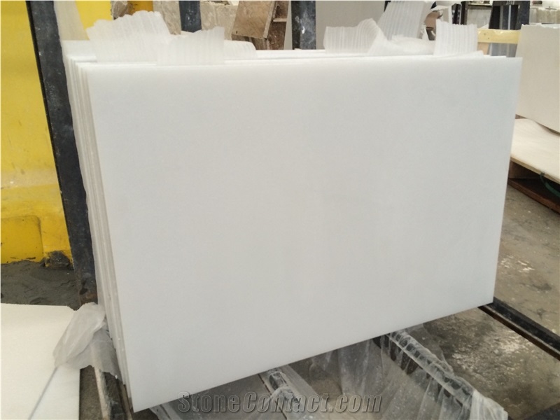 Alabaster China White Marble Slabs Tiles