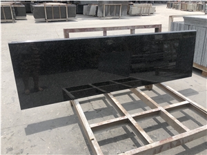 Angola Black Granite For Floor Slabs Tiles