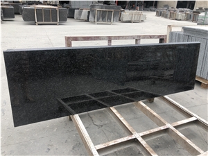 Angola Black Granite For Floor Slabs Tiles