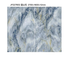 Artificial Blue Sintered Stone Slabs for Countertop