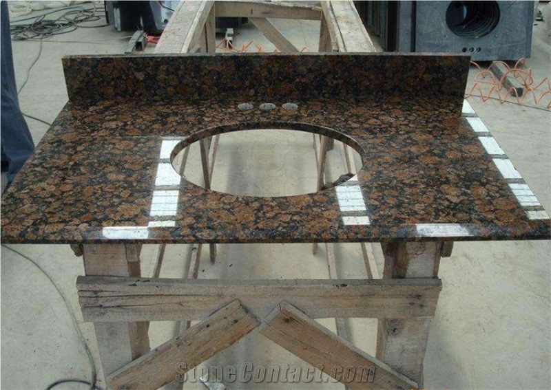 Baltic Brown Granite Kitchen Countertop