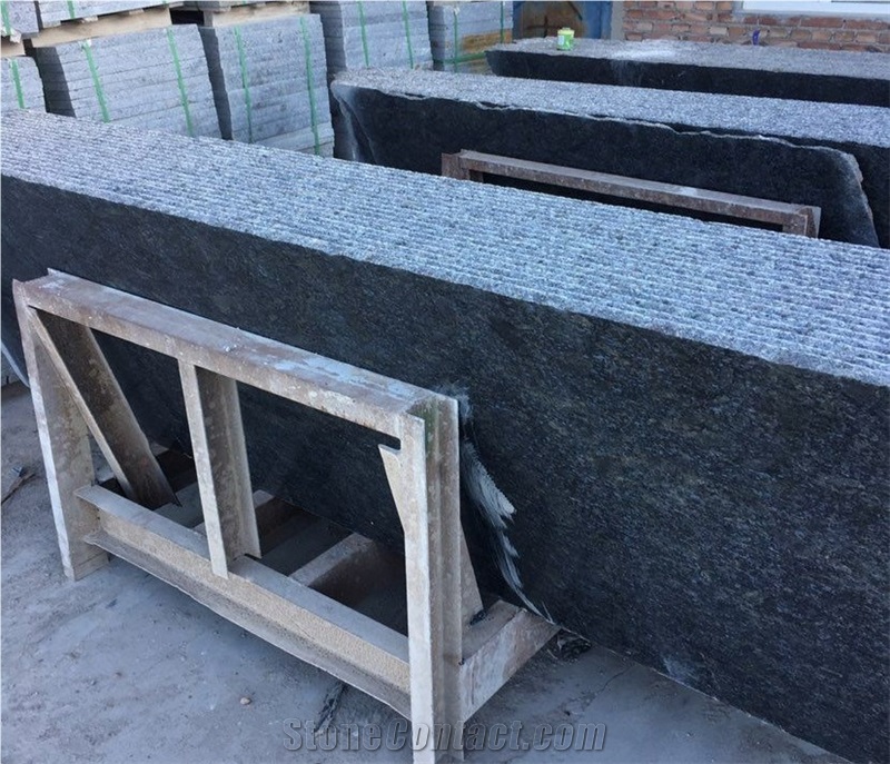 Butterfly Blue Chinese Granite Slabs Tiles