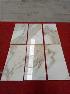Calacatta Gold Marbles Tiles in Various Sizes