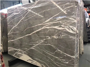 Carso Grey Marble Bathroom Countertop with Sinks
