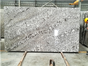 Classic White Hemp Granite Slabs Tiles