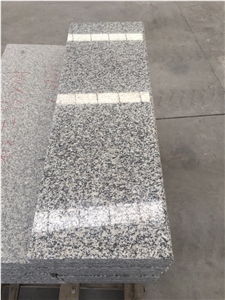 G602 Stairs Project Chinese Granite Light Grey