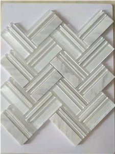 Glass Mosaic Arrow Shape New Patterns