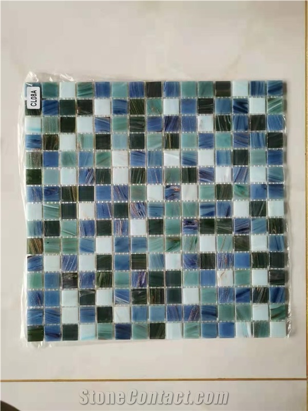 Glass Mosaic Tiles for Pools