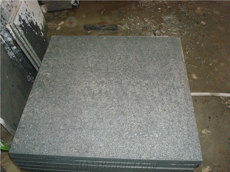 Bush Hammered G654 Granite,China Gray Granite Tile