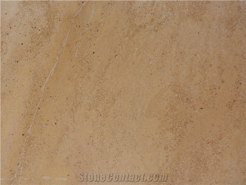 Golden Sinai Marble Tile & Slabs, Brushed