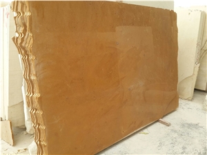 Golden Sinai Marble Tiles & Slabs, Polished