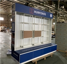 Customized Flooring And Tile Display Stand
