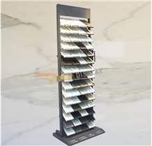 Stone And Quartz Showroom Display Stand