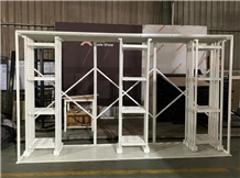 Tile And Stone Display Stand In Showroom