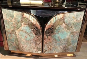 Stone Panel Ultra Thin Sheets Marble Table Interior