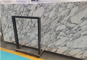 YUANDA Arabescato White Natural Marble Slabs Polished