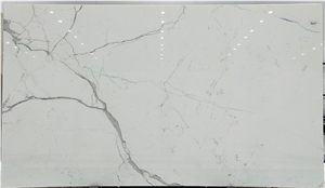 YUANDA Dolomite White Calacatta Marble Slabs Premium