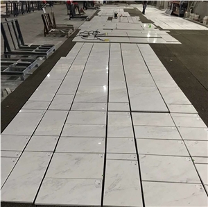 YUANDA New Ariston Premium White Marble Tiles