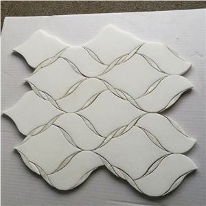 High Quality Marble Thassos White Mosaic Tiles