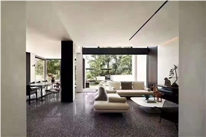 China Grey Terrazzo Polished Floor Covering