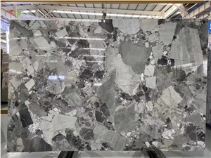 Chinese Copico Grey Pandor White Marble Slabs