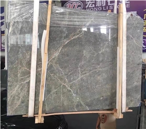 Turkey Hermes Grey Marble Polished Big Slabs