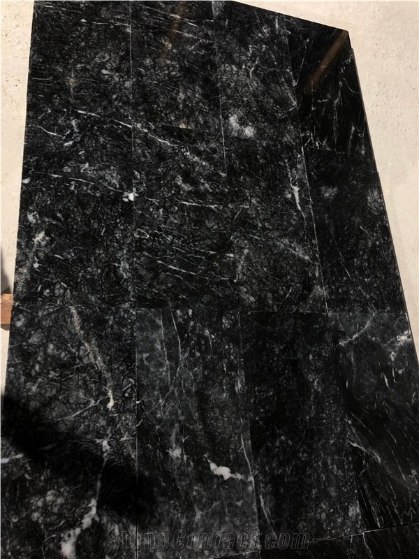 Black Marble Slab Tile