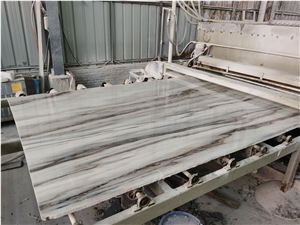 Chinese Palissandro White Marble Slabs