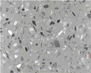 Grey Terrazzo Floor Tiles Artificial Stone