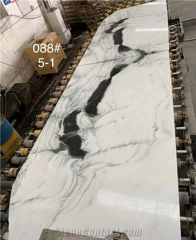 China Panda White Marble Bathroon Slabs Tiles New