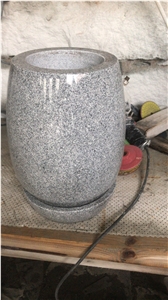 Classic Cremation Round Urn Vase - G633
