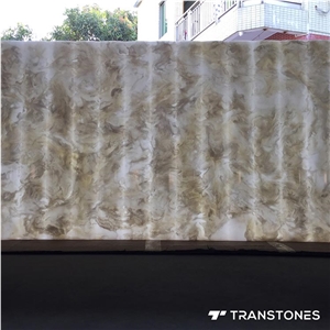 Artificial White Onyx Transtones Backlit Sheet