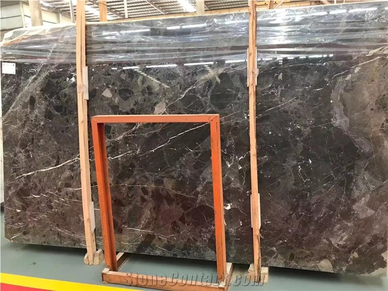 Athens Polished Black Marble with Crystal Dots