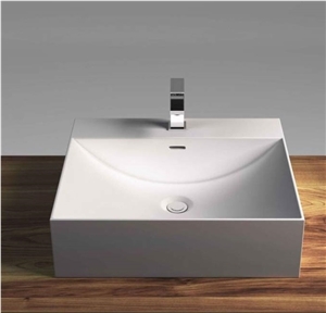 Beautiful Solid Surface Wash Sinks