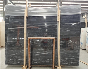 Black Ocean Marble for Wall Tile Big Slabs