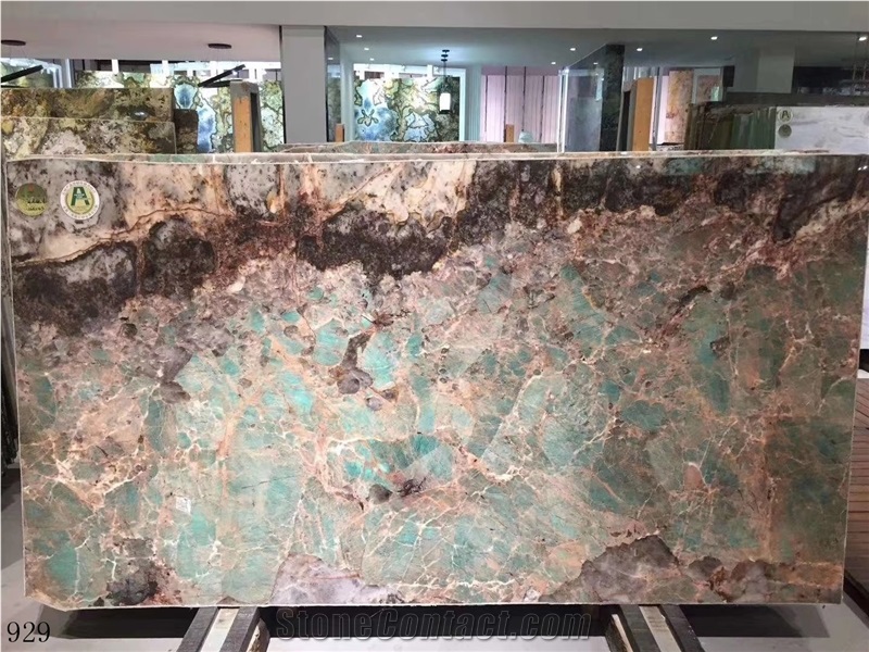 Brazil Amazon Green Quartzite Slab Wall Floor Tile
