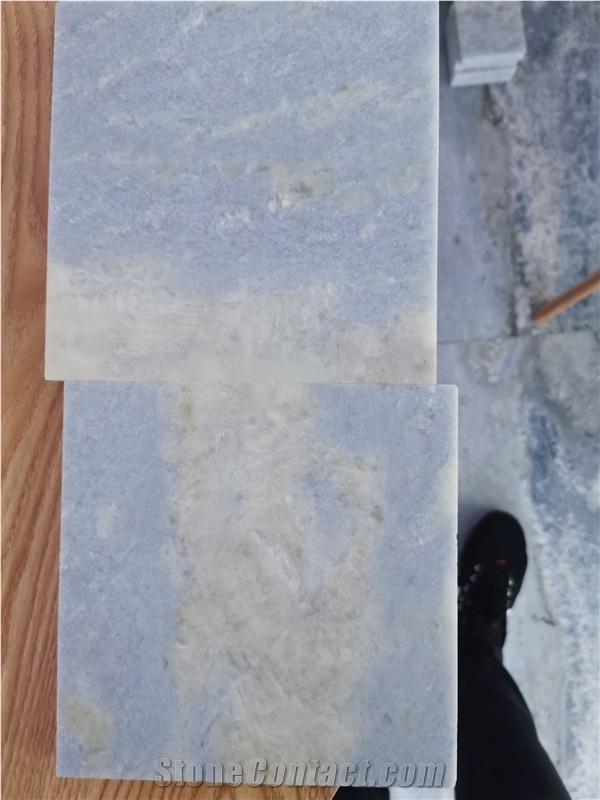 China Blue Sky White Clouds Marble Slabs Paving